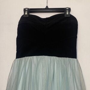 Ruby Rox Black and Blue Dress